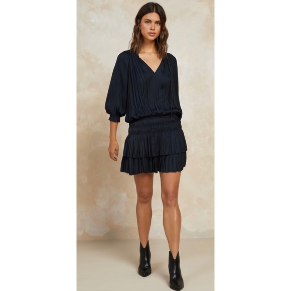 Current Air Aurelie Pleated Mini Dress - Picture 2 of 8